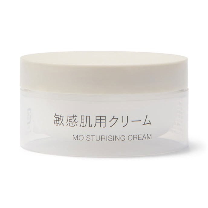Muji Naturally Derived Moisturizing Cream for Sensitive Skin 50g - YOYO JAPAN