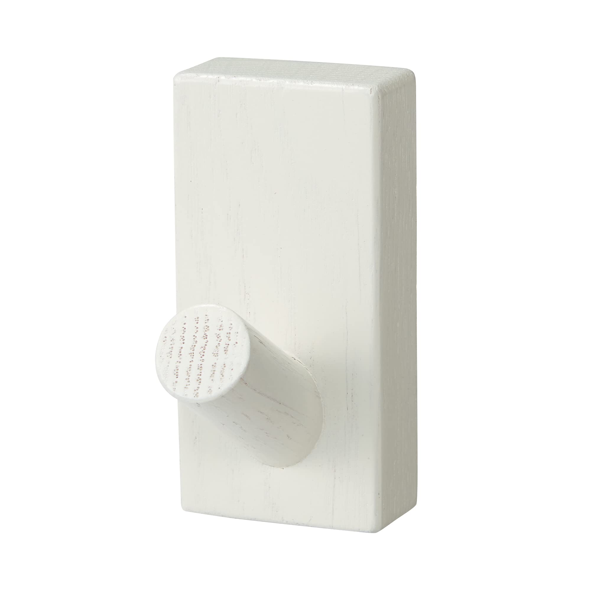 Muji Ryohin Oak Light Gray Wall Furniture Hook Japan 4X6X8Cm 44520697 - YOYO JAPAN