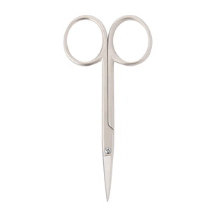 Muji Steel Eyebrow Scissors 90mm Length with Case Model 15844456 - YOYO JAPAN