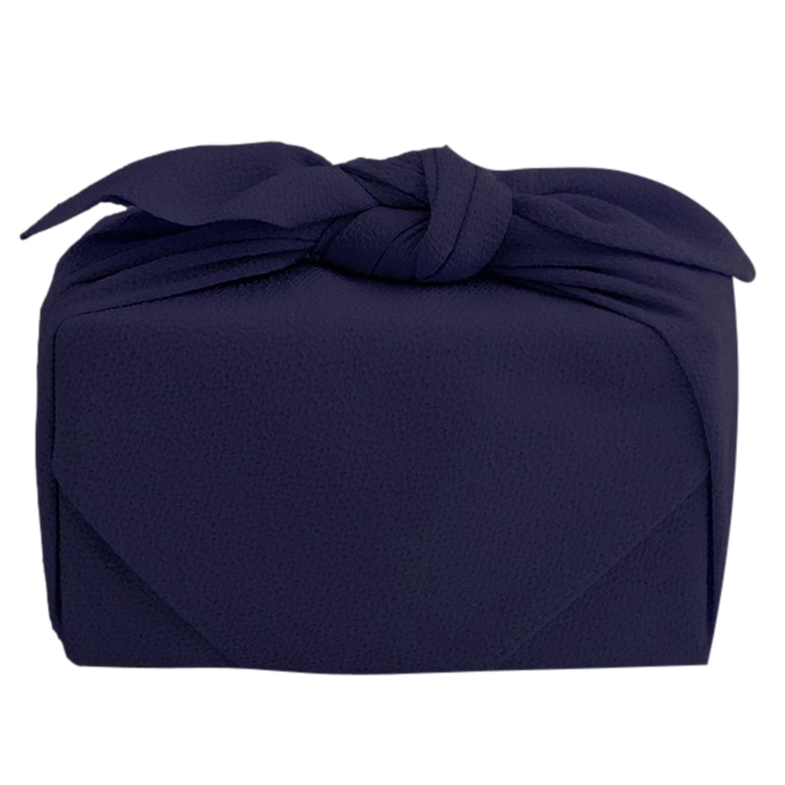 Musubi Furoshiki 70Cm Plain Navy Blue Tetsukon Ichikoshi Made In Japan 10184-021 - YOYO JAPAN