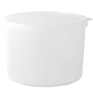 Nagao Round Polypropylene Storage Container Set Made In Japan - 490Ml 900Ml 1700Ml - YOYO JAPAN