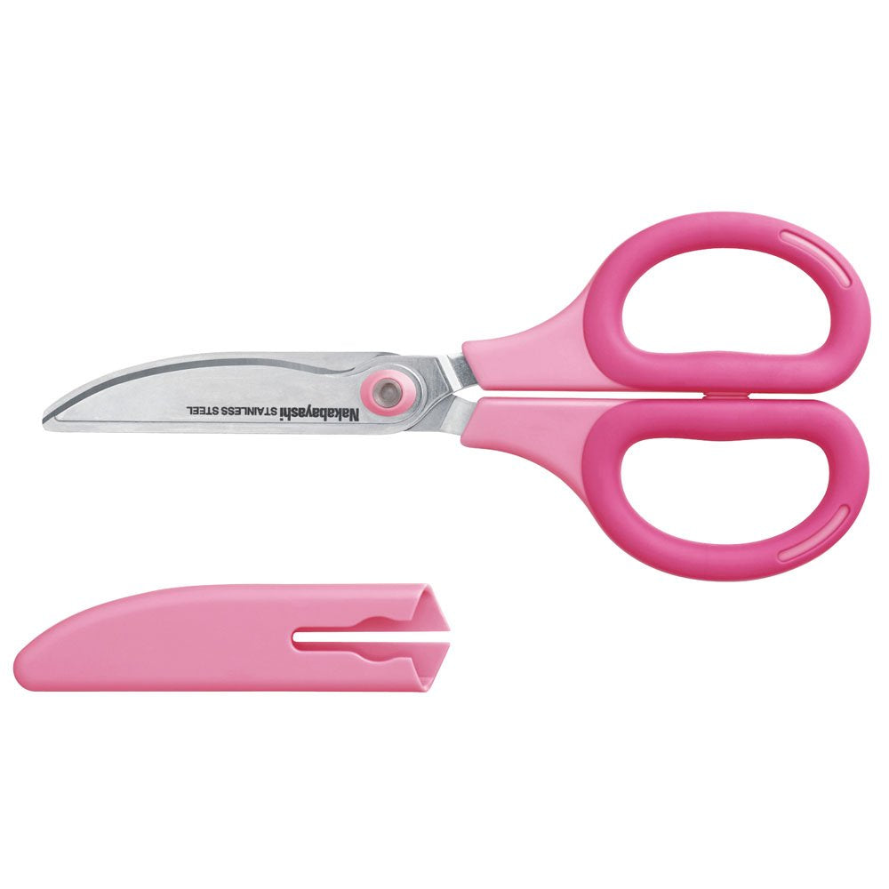 Japan Nakabayashi Hikigiri Pink Nh-Hs175P Scissors Craftsman Supervised Seki Cutlery - YOYO JAPAN