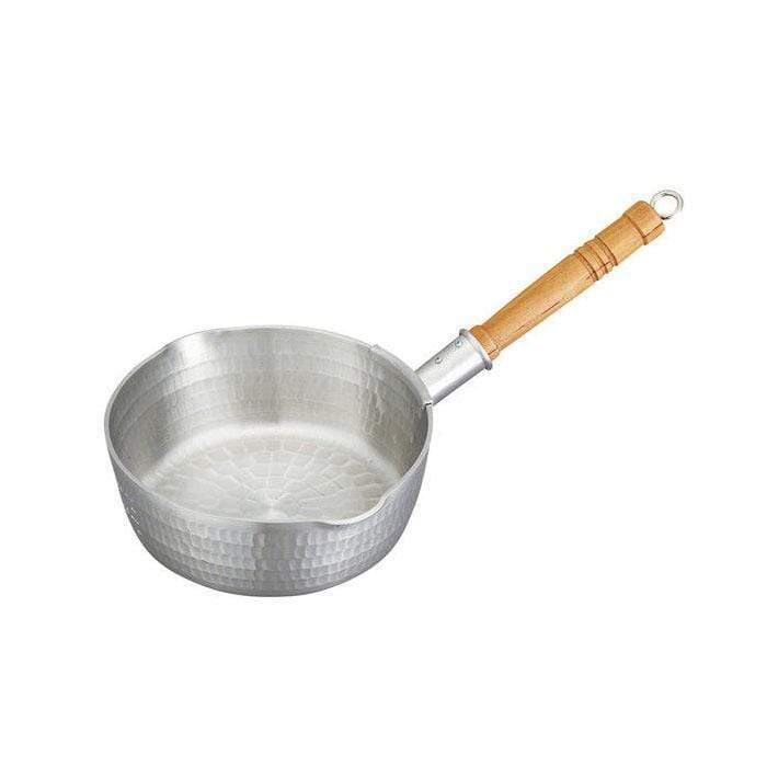 Nakao Aluminium Bottom Wide Yukihira Saucepan 27cm - YOYO JAPAN