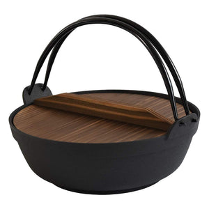 Ask Trading Nambu Tekki Irori Nabe 9 Sun Hearth Pot 270Mm Japan Ih Compatible - YOYO JAPAN