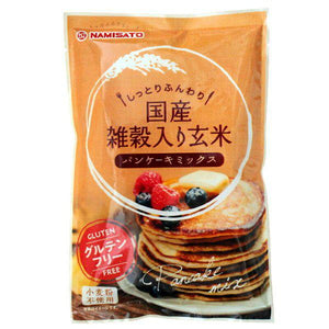 Namisato Gluten-Free Brown Rice Flour Instant Pancake Mix 200g - YOYO JAPAN