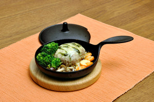 Eugen Nanbu Tekki Frying Pan Japan Ih Compatible 14Cm Mini Pan W/ Lid Ogasawara Rikucho - YOYO JAPAN