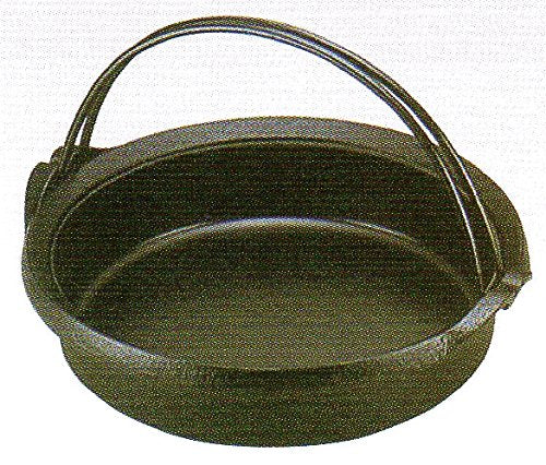 26Cm Nanbu Tekki Sukiyaki Pot From Japan - Medium Crane Ih/Direct Fire Compatible - YOYO JAPAN