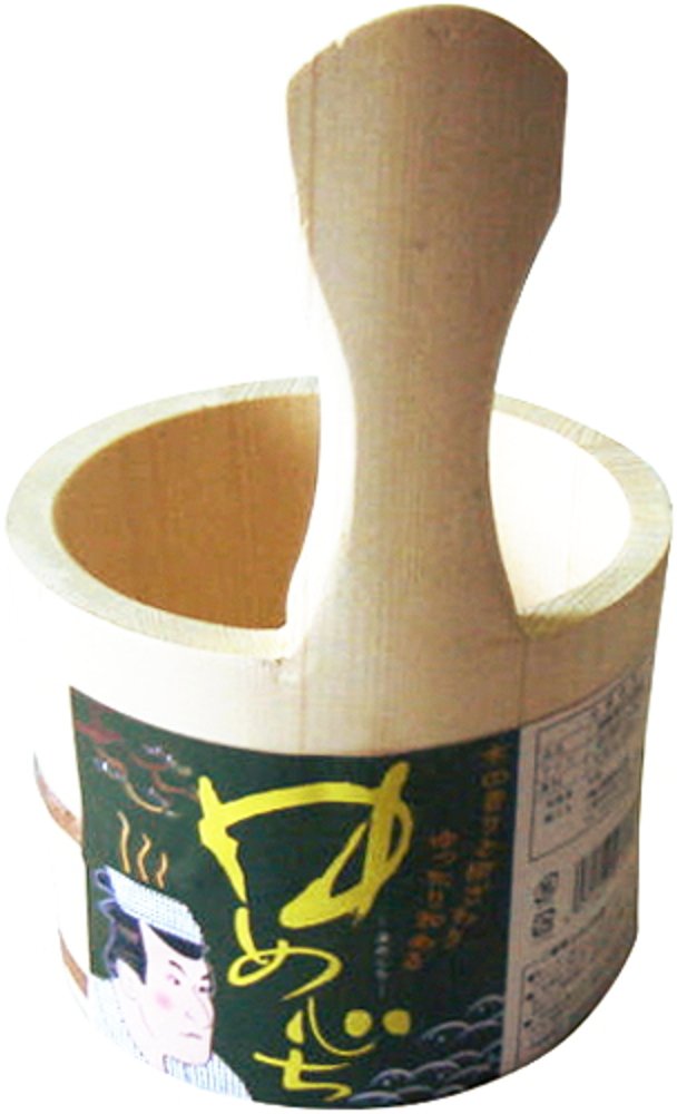 Ichihara Woodworks Natural Wood Hot Water Bucket From Japan - 39053 - YOYO JAPAN