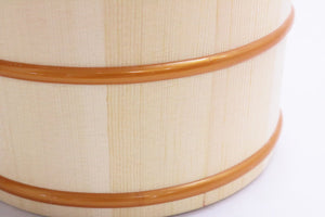 Ichihara Woodworks Natural Wood Hot Water Bucket From Japan - 39053 - YOYO JAPAN