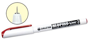 Deleter Neo Pico Line 3 Sepia 0.03mm Precision Drawing Pen - YOYO JAPAN