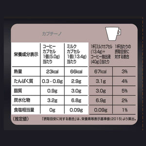 Nescafe NDG Starbucks Cappuccino 6 Cup Capsules - YOYO JAPAN