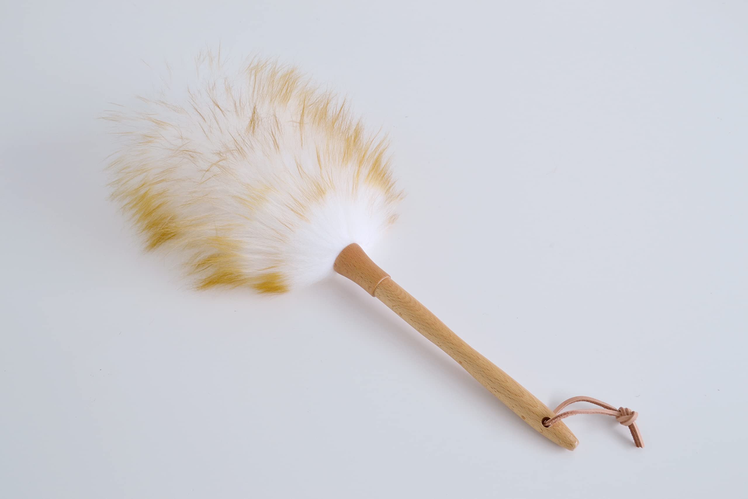 Fujiei Hataki Wool Duster L Fluffy Car Cleaning Hook - Japan Natural Materials Interior Use Fashionable - YOYO JAPAN