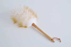 Fujiei Hataki Wool Duster L Fluffy Car Cleaning Hook - Japan Natural Materials Interior Use Fashionable - YOYO JAPAN