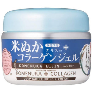 Nihonsakari Komenuka Bijin Deep Moisture Jell Cream 100g - YOYO JAPAN