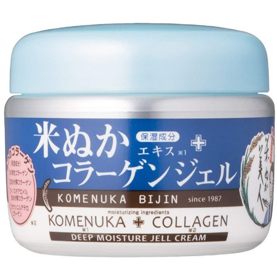 Nihonsakari Komenuka Bijin Deep Moisture Jell Cream 100g - YOYO JAPAN