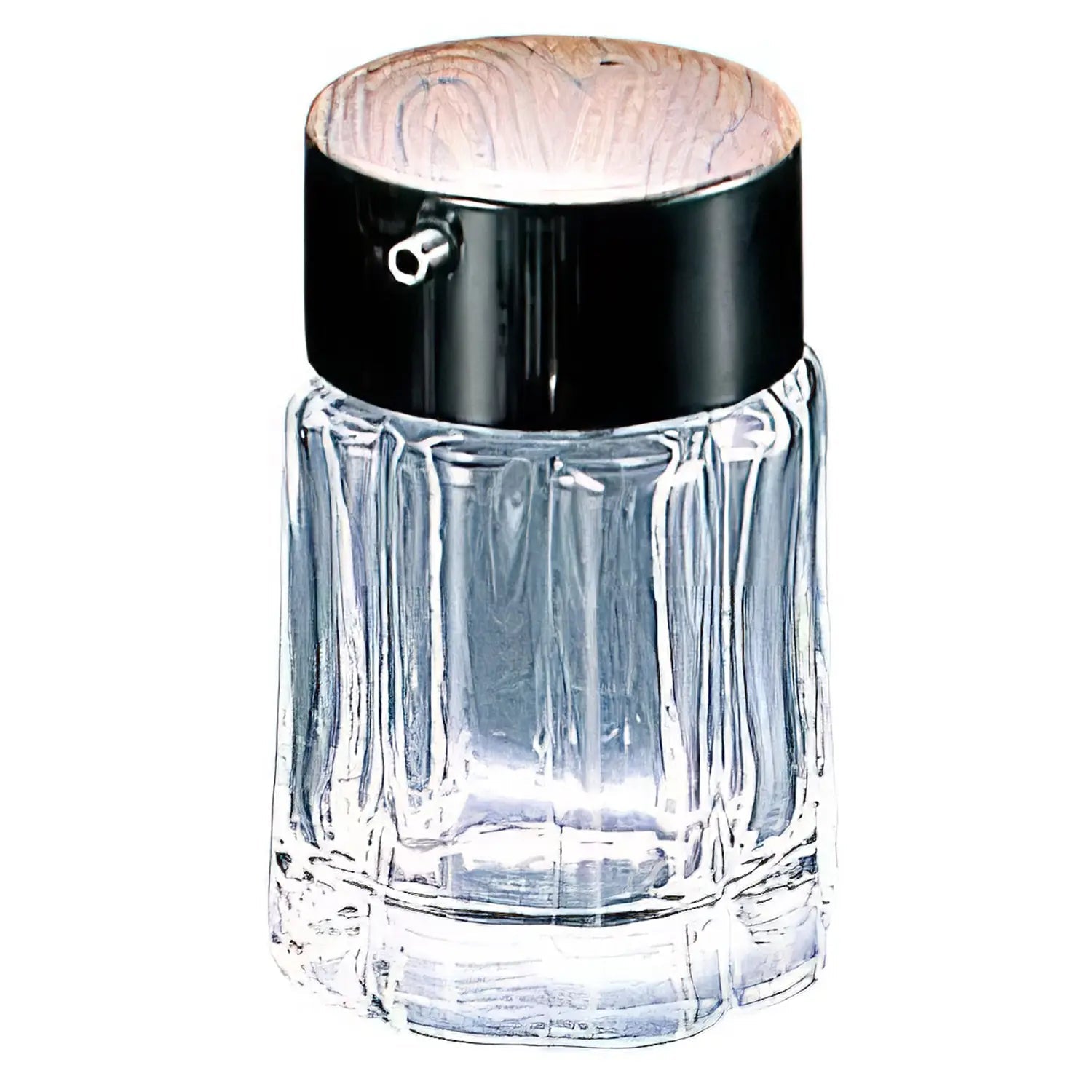 Ninomiya Crystal Glass Cruet Soy Sauce Wood Pattern - YOYO JAPAN