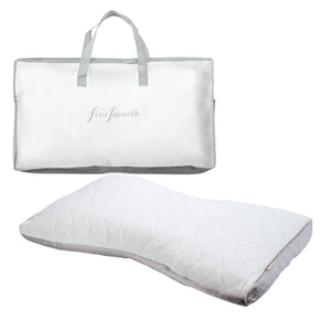 Nishikawa Fine Smooth Pillow - Japan Patented 3D Structure Reduces Neck & Shoulder Burden Adjustable Height W/ Urethane Sheet - YOYO JAPAN