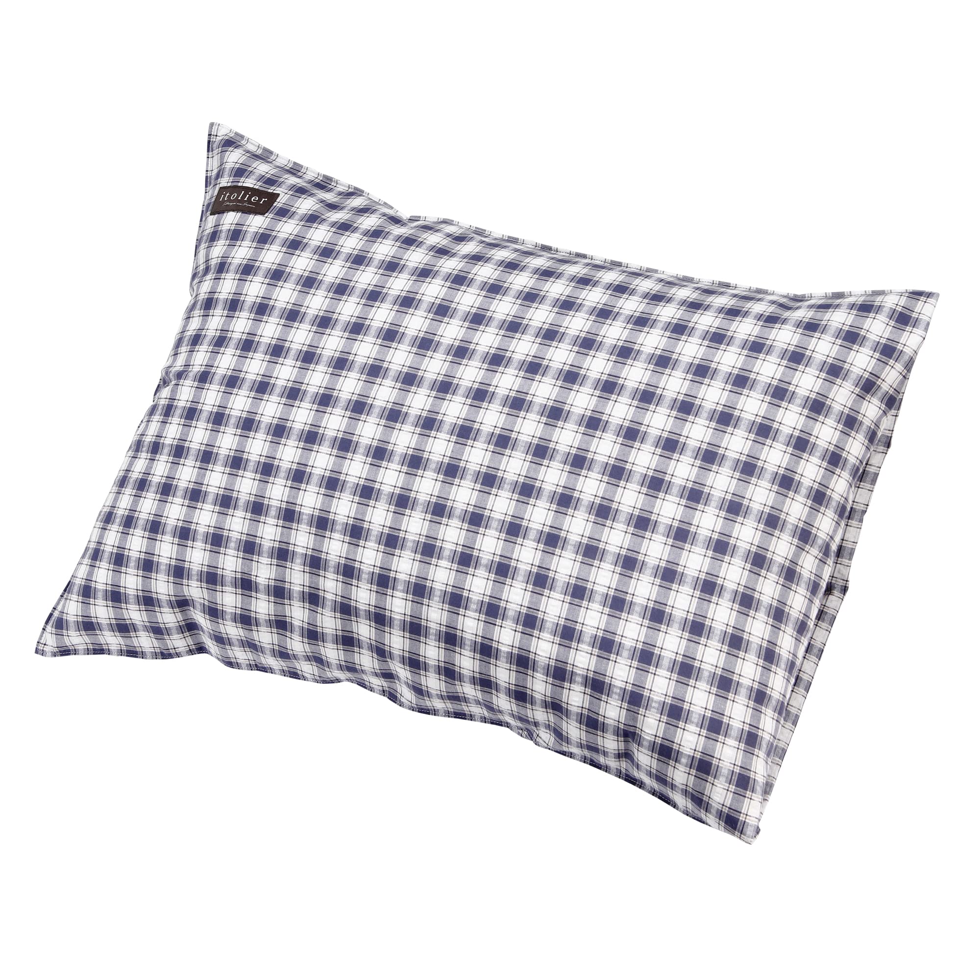 Nishikawa 100% Organic Cotton Soccer Pillowcase 63X43Cm Wide Size Made In Japan Navy Pj92309617 - YOYO JAPAN