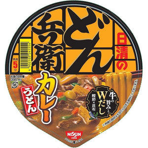Nissin Donbei Curry Udon Instant Noodles 86g (Pack of 3) - YOYO JAPAN
