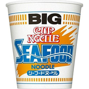 Nissin Instant Cup Noodles Seafood Flavor BIG (Pack of 3) - YOYO JAPAN