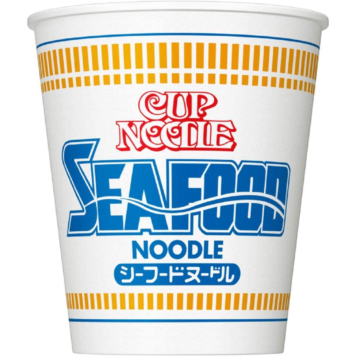 Nissin Instant Cup Noodles Seafood Flavor (Pack of 6) - YOYO JAPAN