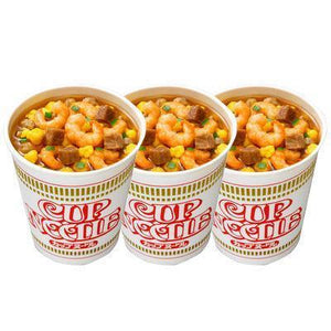 Nissin Instant Cup Noodles Soy Sauce Flavor (Pack of 3) - YOYO JAPAN