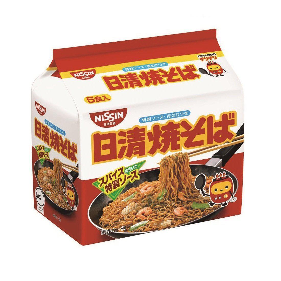 Nissin Yakisoba Japanese Instant Fried Noodles 5 Servings - YOYO JAPAN