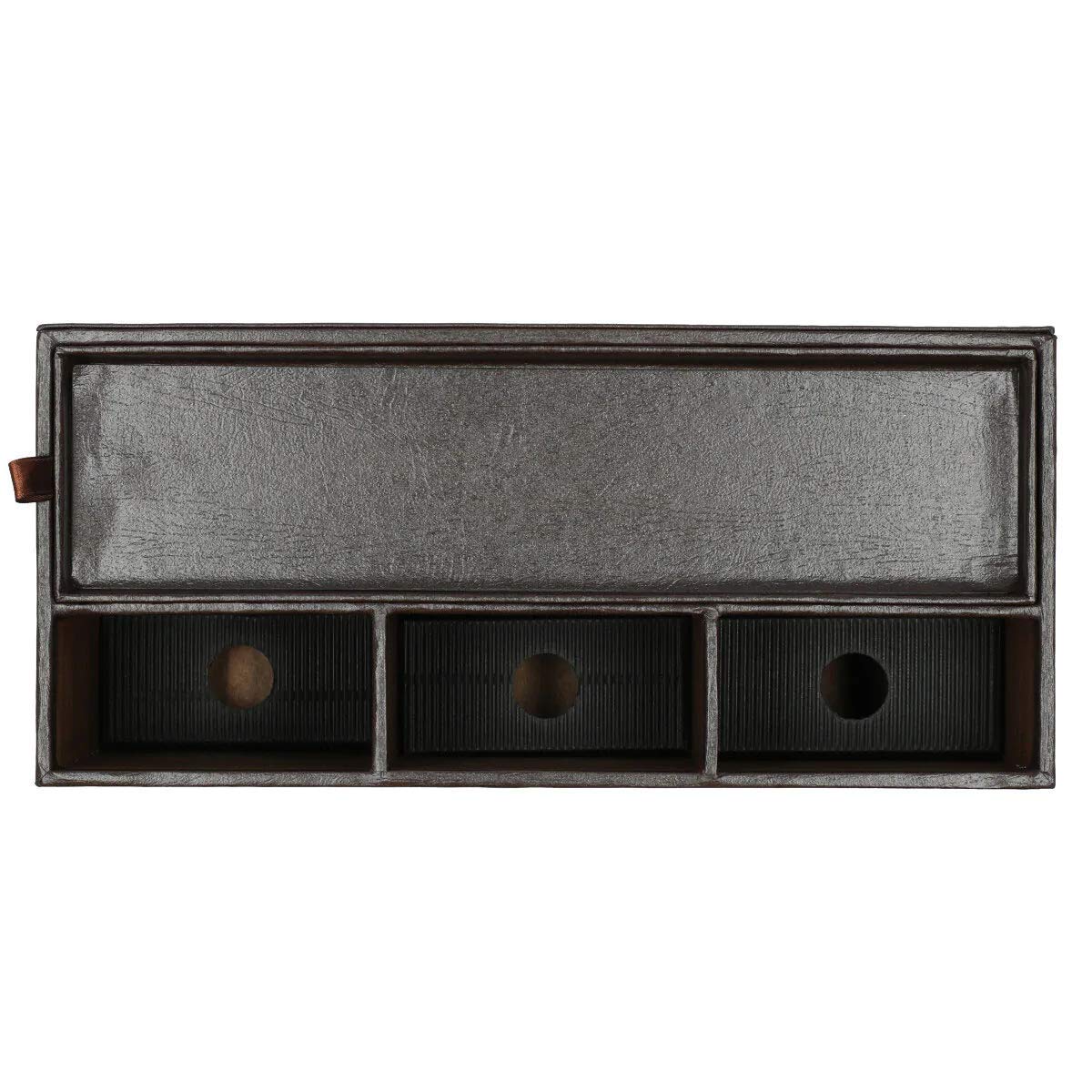 Nitori Japan Tissue/Remote Control Case Buretta Dark Brown - YOYO JAPAN