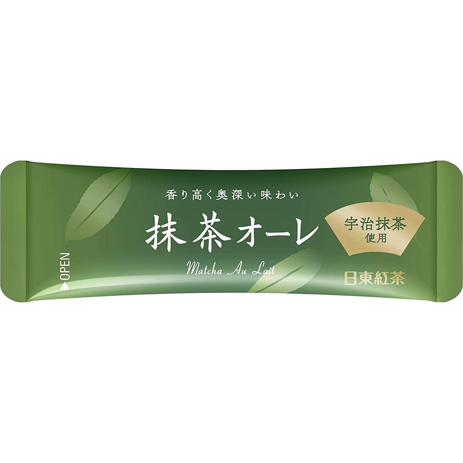Nittoh Tea Matcha Green Tea Latte Powder (Matcha Au Lait) 8 Sticks - YOYO JAPAN