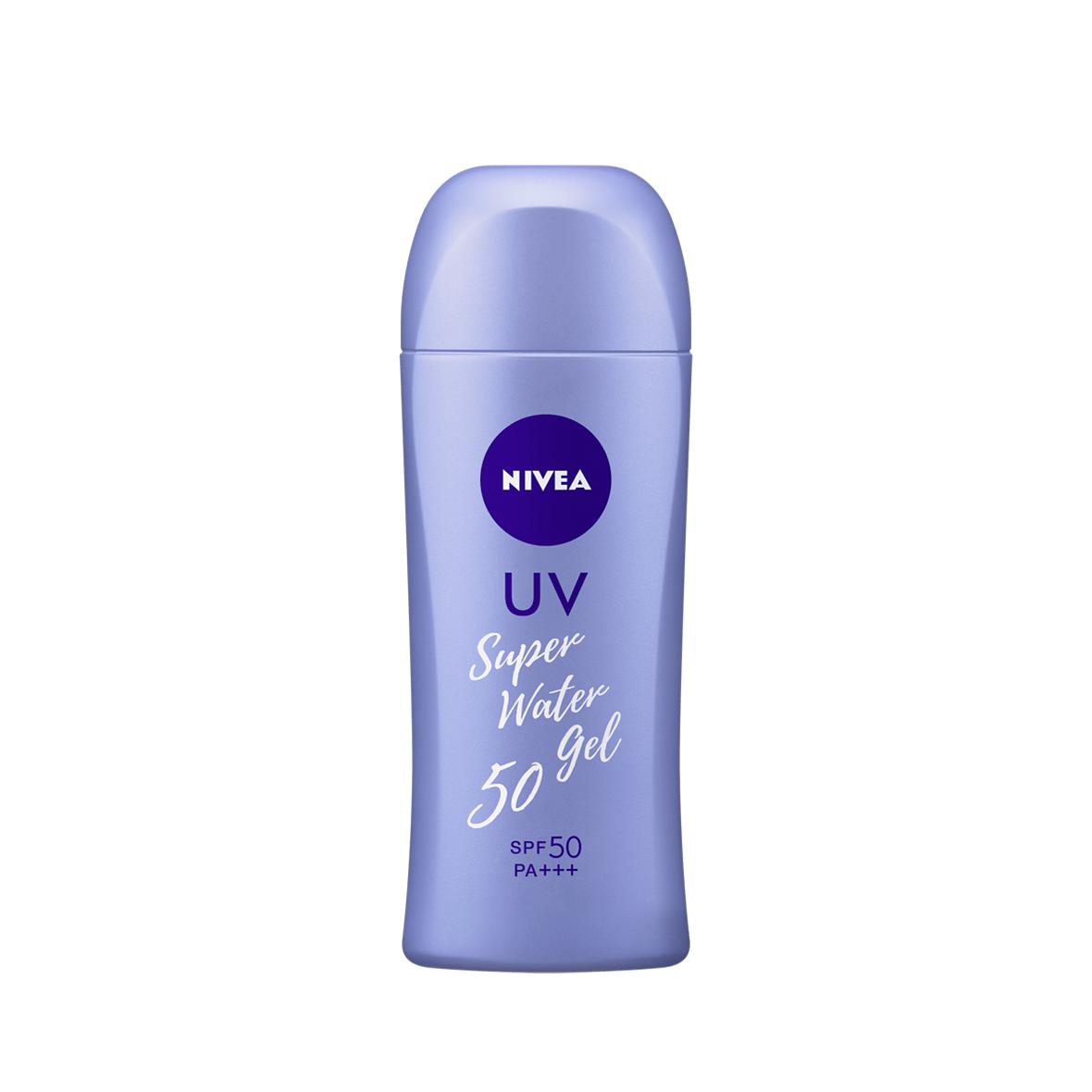 Nivea UV Super Water Gel Ex Waterproof Sunscreen SPF 50+ 80g - YOYO JAPAN