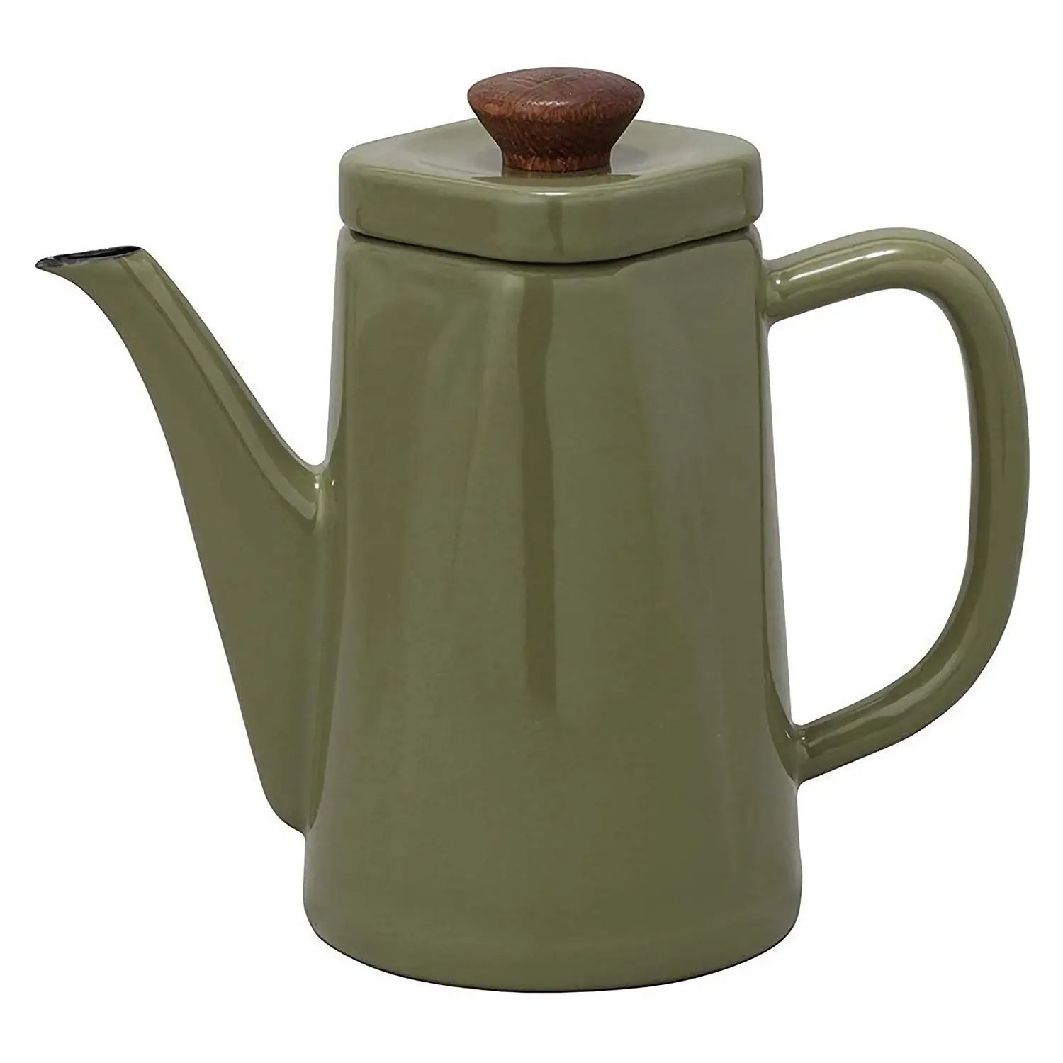 Noda Horo Anbi Kettle 1.2L Olive - YOYO JAPAN