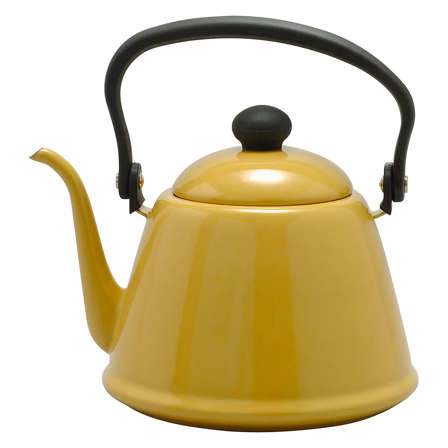 Noda Horo Japan Enamelware Induction Pour Over Kettle 2L Camel - YOYO JAPAN