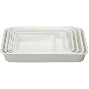 Noda Horo Japan White Enamel Tray Series - YOYO JAPAN
