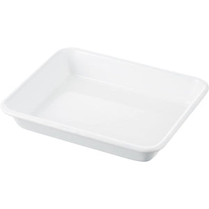Noda Horo Japan White Enamel Tray Series - YOYO JAPAN