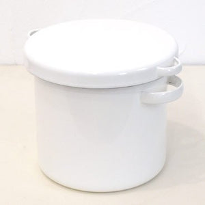 Noda Horo Round Stocker 18Cm Japan Rice Bin Storage Container 3.5Kg - YOYO JAPAN