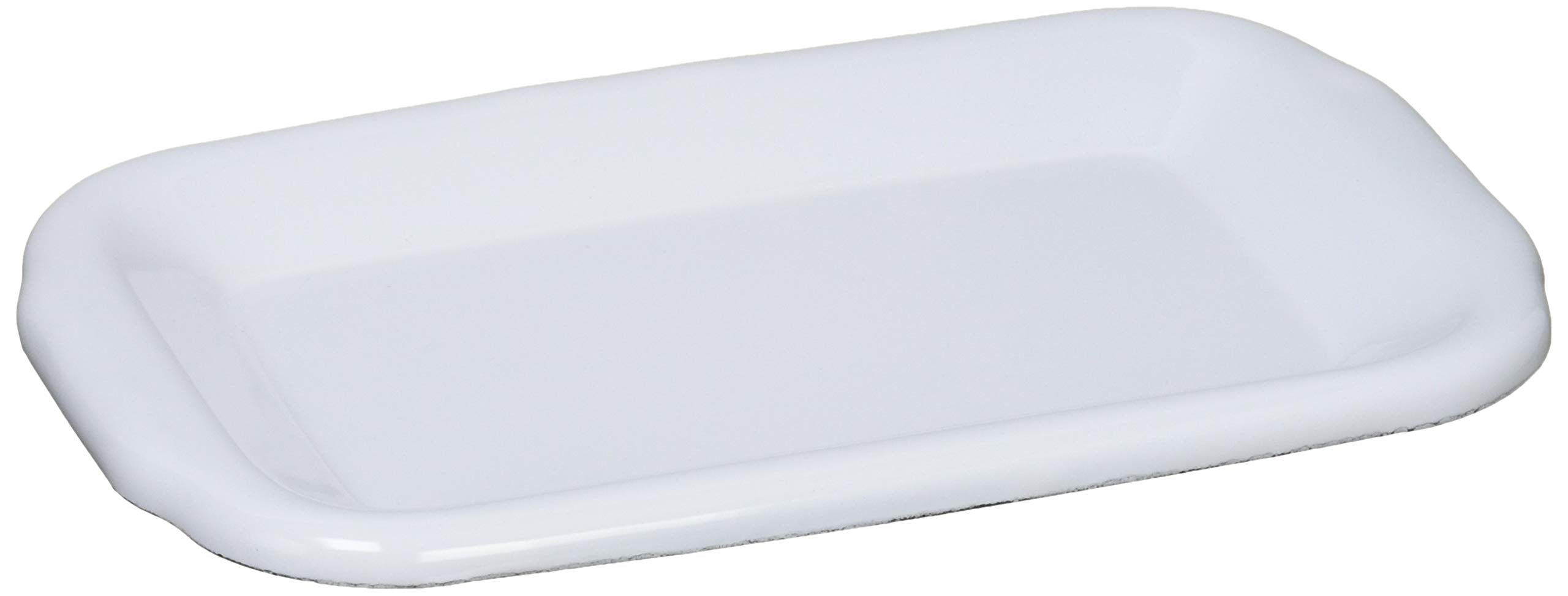 Noda Horo White Series Enamel Lid For Rectangular Deep S Made In Japan - Hff-S - YOYO JAPAN