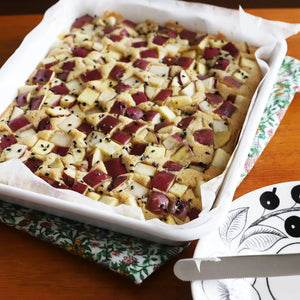 Noda Horo White Series Enamel Nestable Meal Prep Baking Tray No.15 - YOYO JAPAN