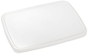 Noda Horo White Series Seal Lid For Rectangle Shallow Type M Made In Japan - YOYO JAPAN