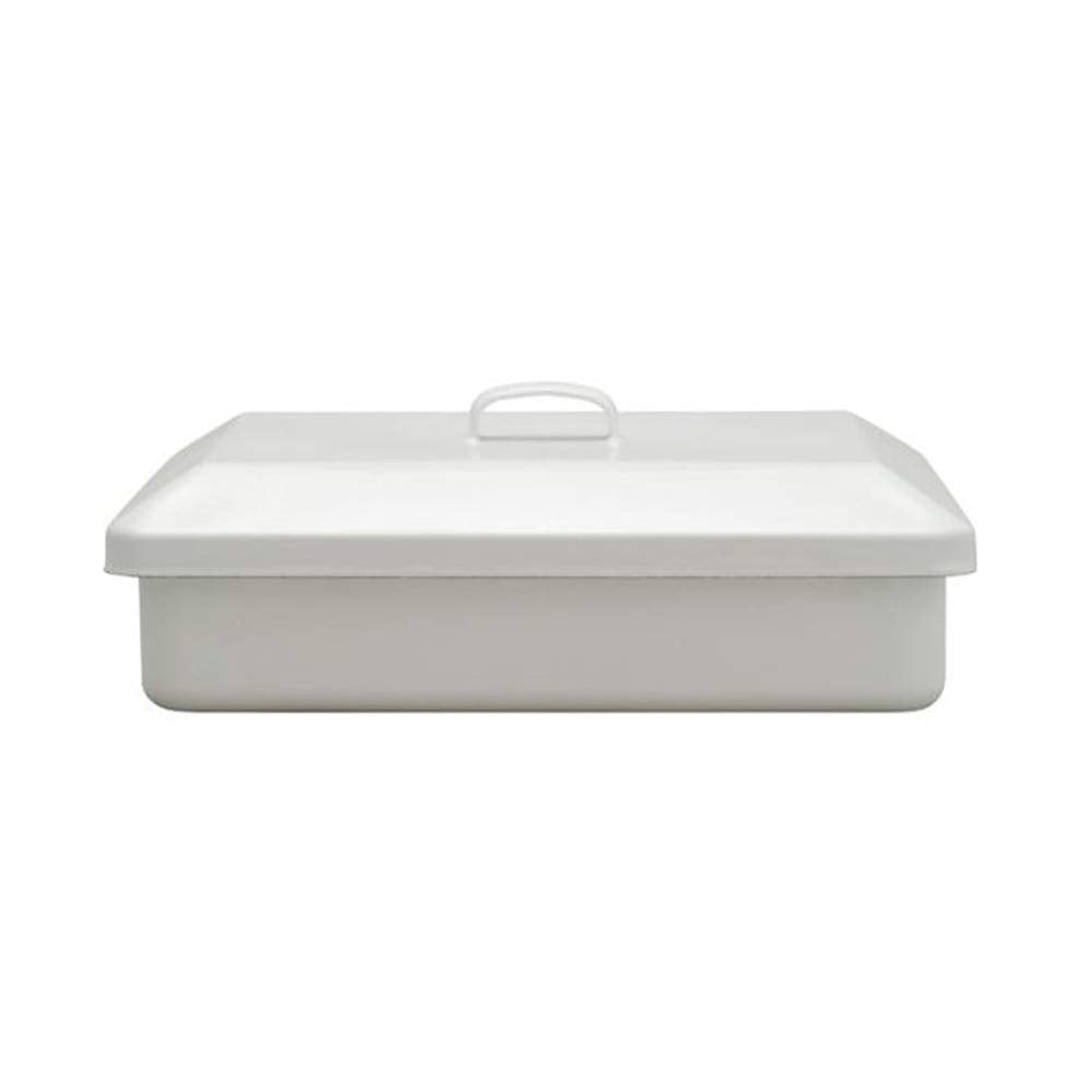 Noda Horo Japan Dg-35W Enamel Tool Box All White 475274 - YOYO JAPAN