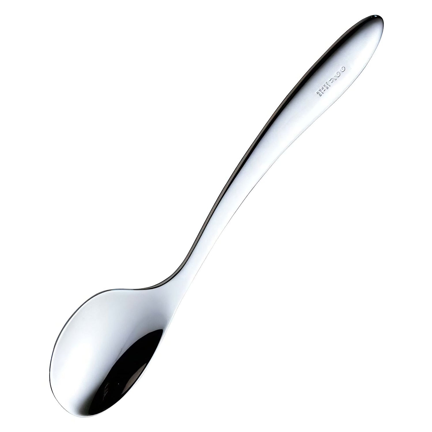Nonoji Ud Stainless Steel Spoon Large - For left hand - YOYO JAPAN