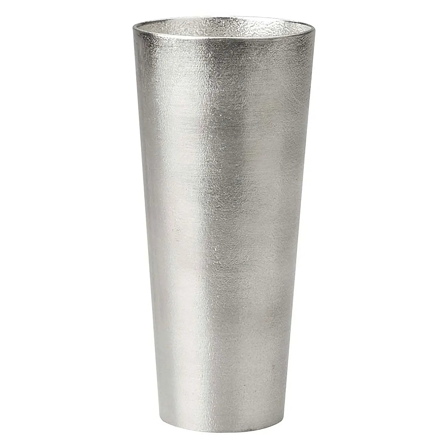 Nousaku Hand-Crafted Cast Tinware Beer Glass 380ml (501331) - YOYO JAPAN