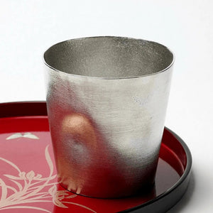 Nousaku Hand-Crafted Cast Tinware Najimi Fit Tumbler 350Ml - YOYO JAPAN