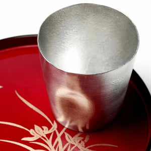 Nousaku Hand-Crafted Cast Tinware Najimi Fit Tumbler 350Ml - YOYO JAPAN