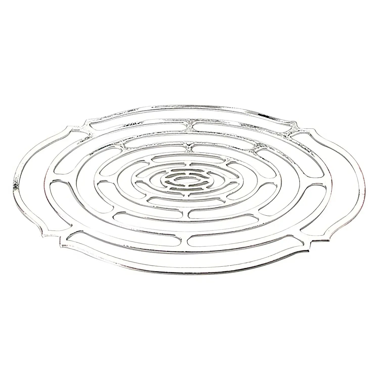 Nousaku Kago Hand-Crafted Cast Tinware Flexible Folding Basket – Oval 340x210mm (501418) - YOYO JAPAN