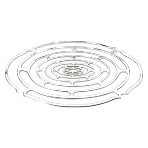 Nousaku Kago Hand-Crafted Cast Tinware Flexible Folding Basket – Oval 340x210mm (501418) - YOYO JAPAN