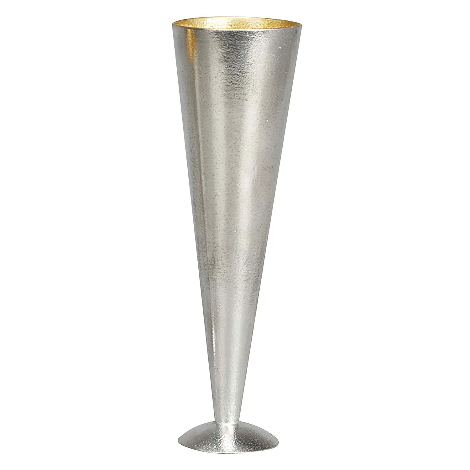 Nousaku Tinware Champagne Glass 180ml - YOYO JAPAN