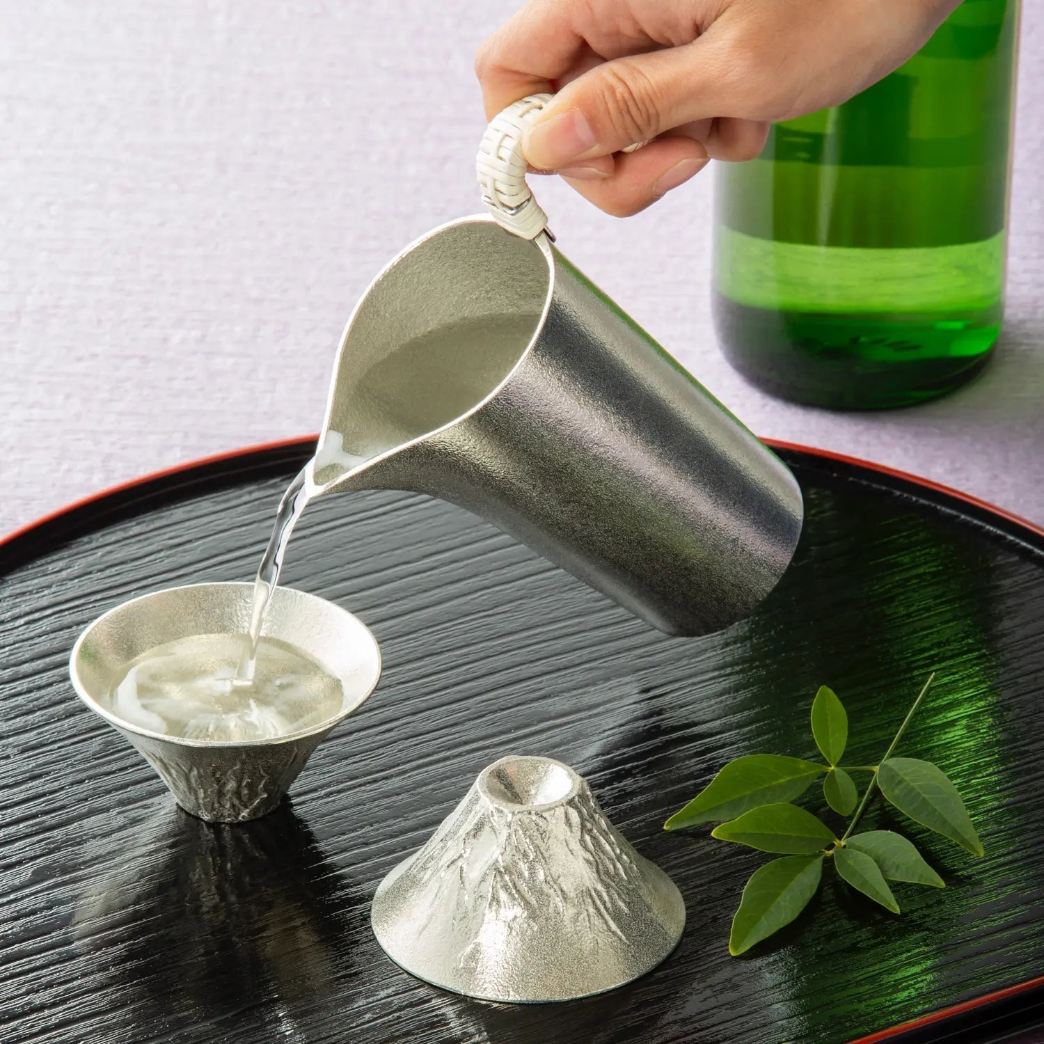Nousaku Tinware Chirori Sake Warmer 200ml - YOYO JAPAN