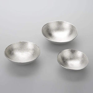 Nousaku Tinware Small Bowl Kuzushi Tare Large - YOYO JAPAN