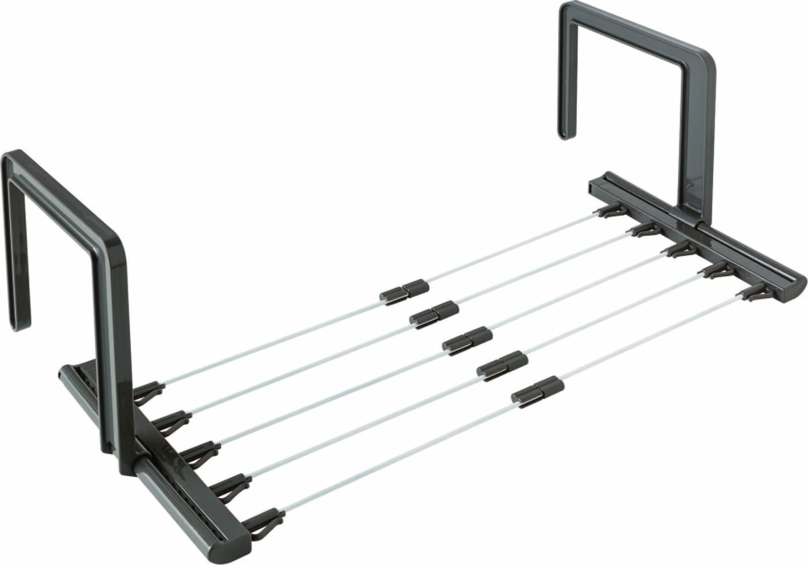 Ohe Laundry Drying Hanger Brown Towel Hanger From Japan - Fits 5 Bath Towels 30.5-46.5Cm X 46-70.5Cm X 21Cm - YOYO JAPAN