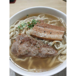 Okinawa Soba Dashi Black Tonkotsu Flavor Soup Base 390g - YOYO JAPAN